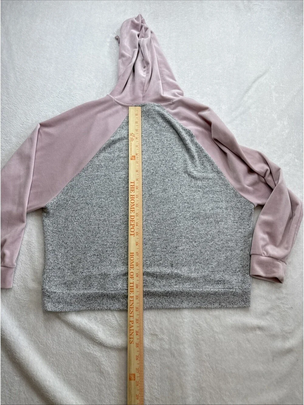Pink Republic Long Sleeve Knit Pullover Mauve  Hoodie L (2451)